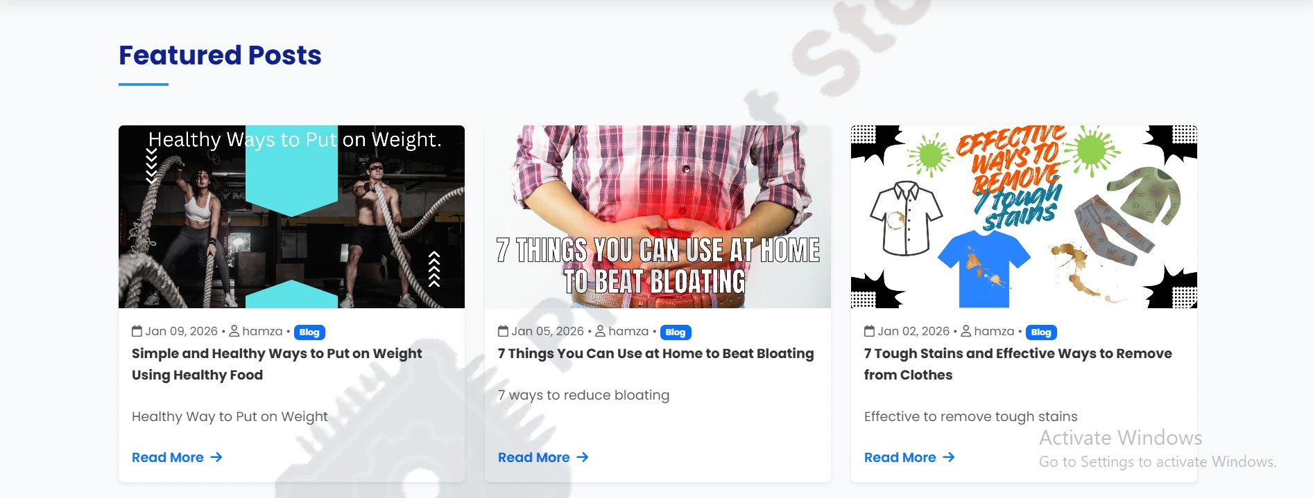 Blog Website