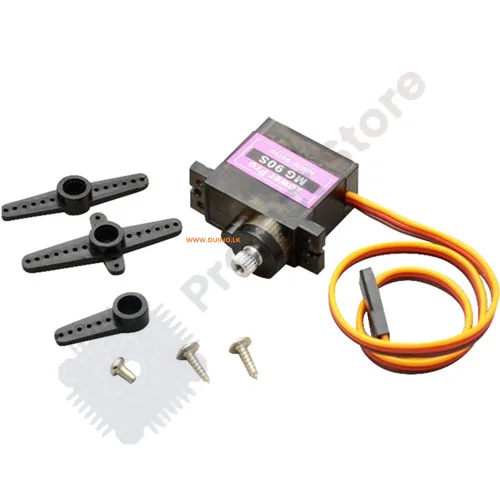 Towerpro Mg90s Mini Digital 180 Degree Servo Motor 2.2kg 0.08sec 13g - Towerpro Mg90s Mini Digital 180 Degree Servo Motor 2.2kg 0.08sec 13g - Professional Engineering Grade Hardware